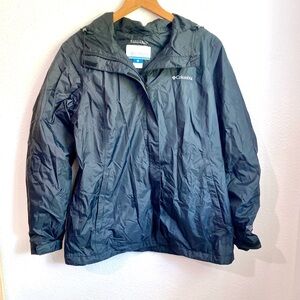 Columbia Black Hooded Jacket